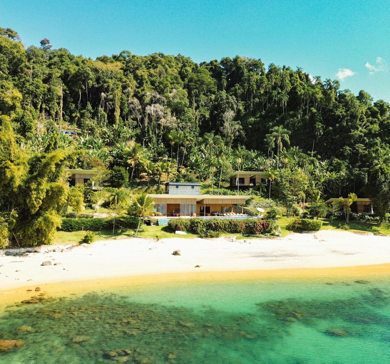 Fachada casa praia